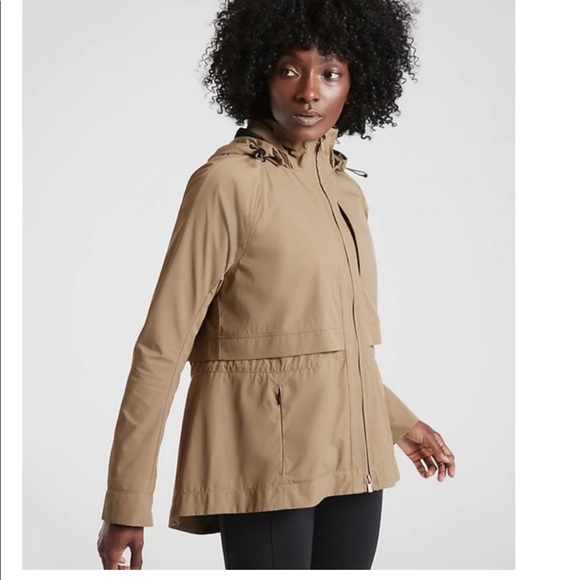Athleta Jackets & Blazers - New Without Tags! Athleta Tan Open Road Shell Jacket Size Large